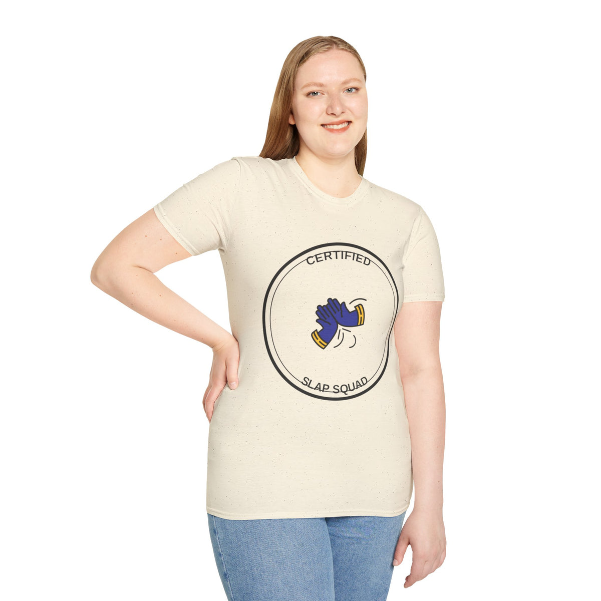 Certified Slap Squad T-Shirt — Funny Novelty Graphic Tee - Trending Now - August 2026