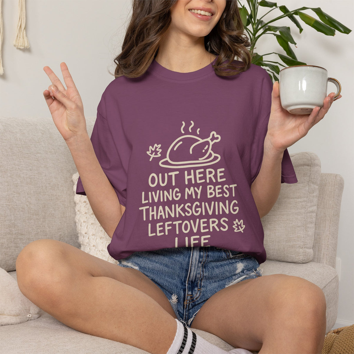 Thanksgiving Leftovers Life T-Shirt - Trending Now - October 2026