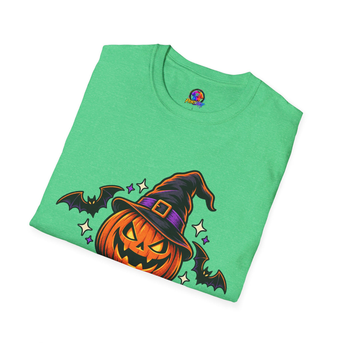Halloween Pumpkin Tee — "Fright Night Favorite" Graphic T-Shirt