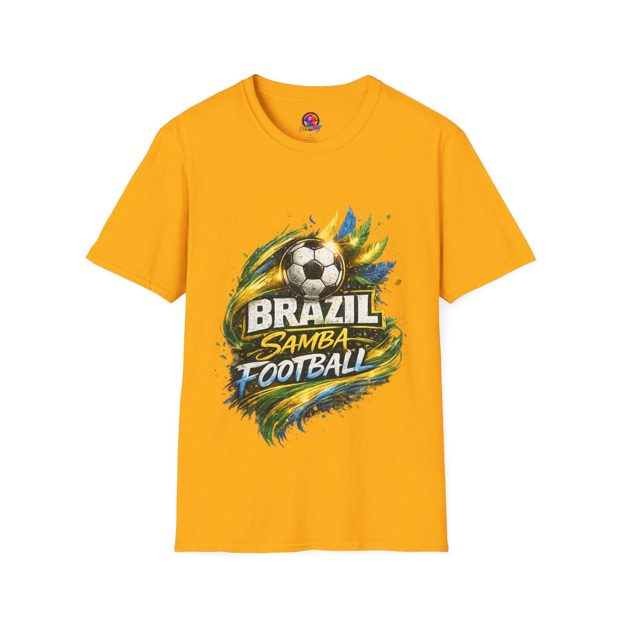 Brazil Samba Football T‑Shirt
