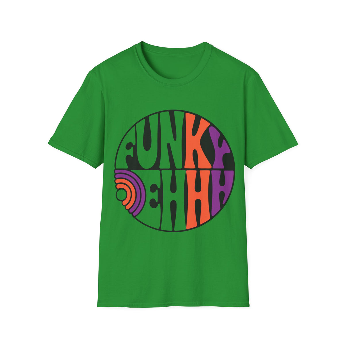 Funk Vibes Graphic T-Shirt — Retro 70s Circle Design - Trending Now - August 2026