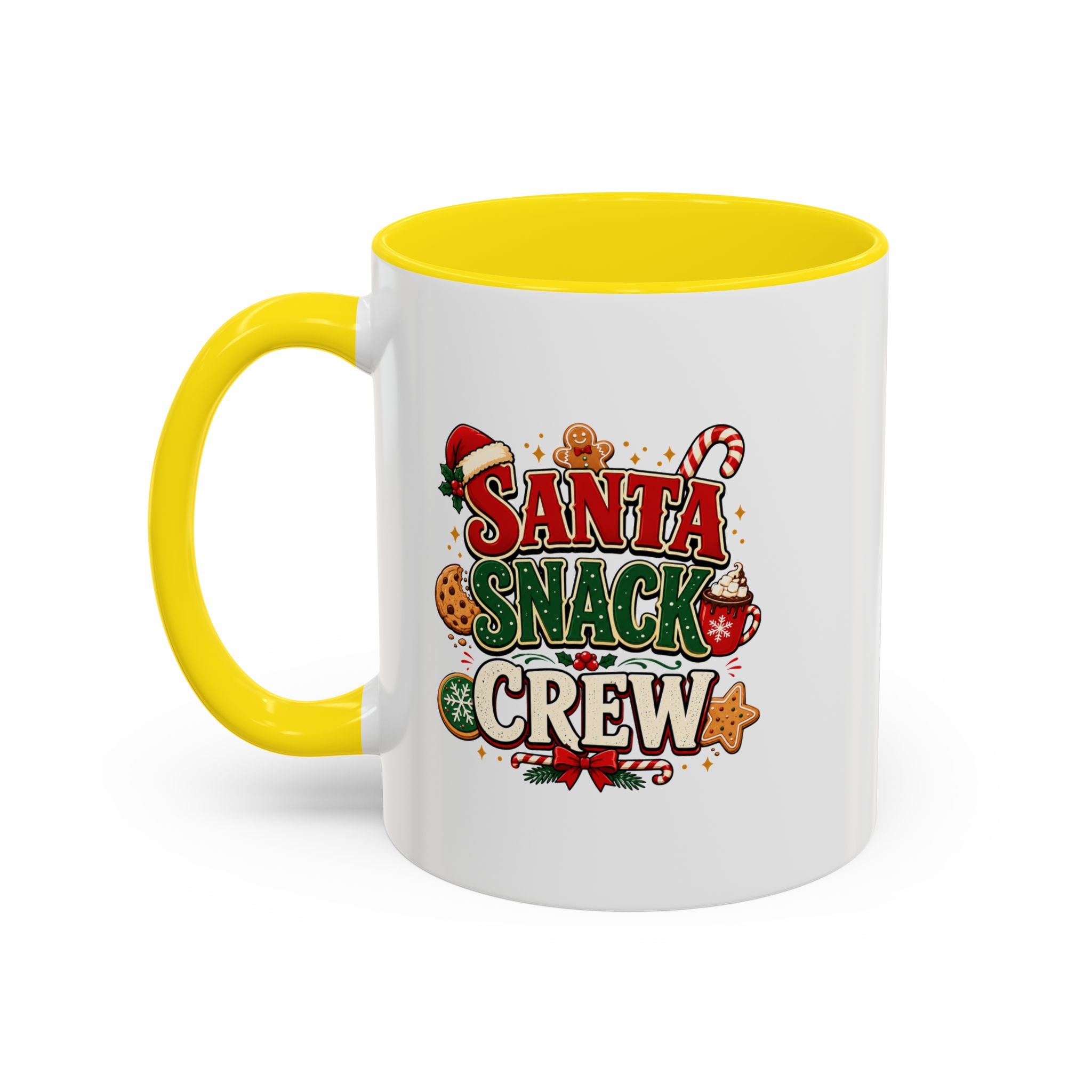 Santa Snack Crew Coffee Mug