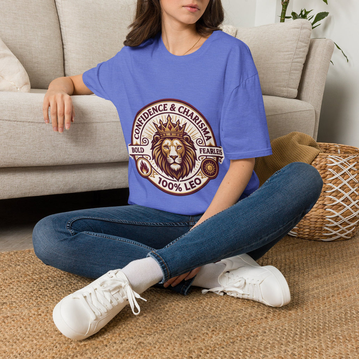 Leo Zodiac T-Shirt — Confidence & Charisma Lion Horoscope Tee