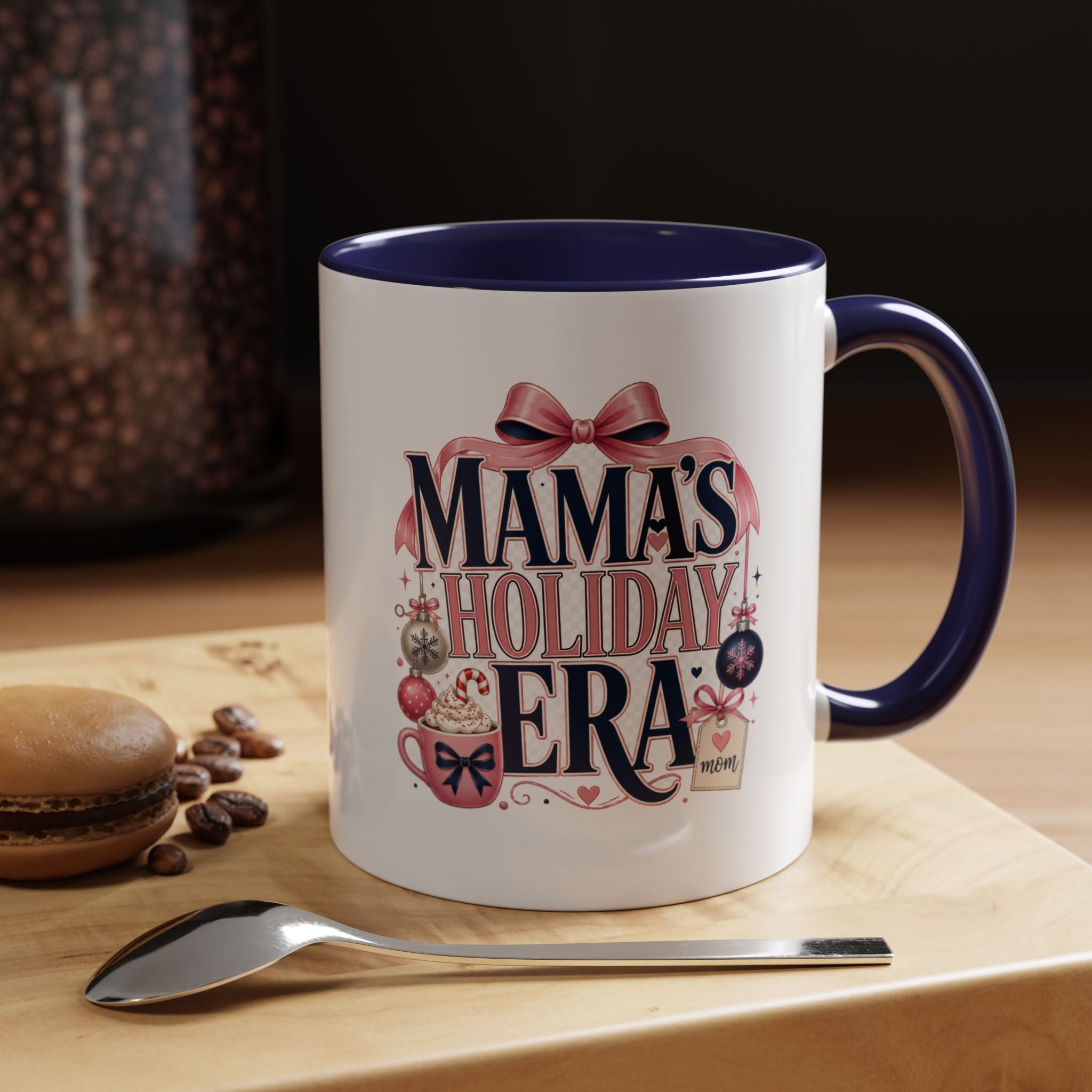 Modern Day Christmas Mama's Holiday Era Coffee Mug – Festive Christmas Mom Gift