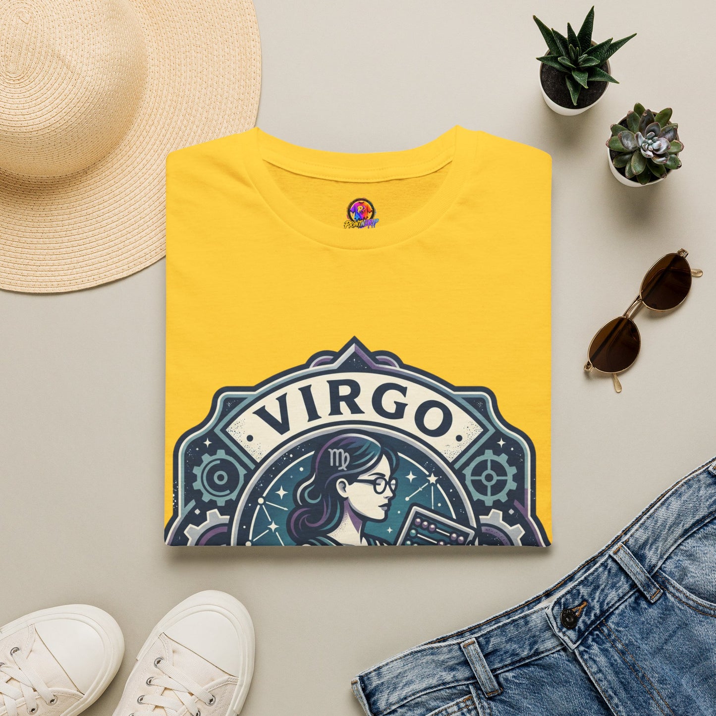 Virgo 'Professional Problem Solver' T-Shirt — Zodiac Astrology Tee for Women