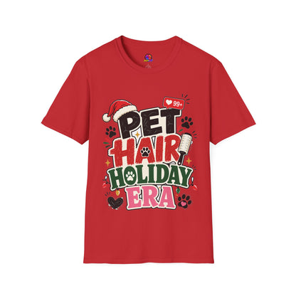 Pet Hair Holiday Tee — Funny Christmas Shirt for Pet Lovers
