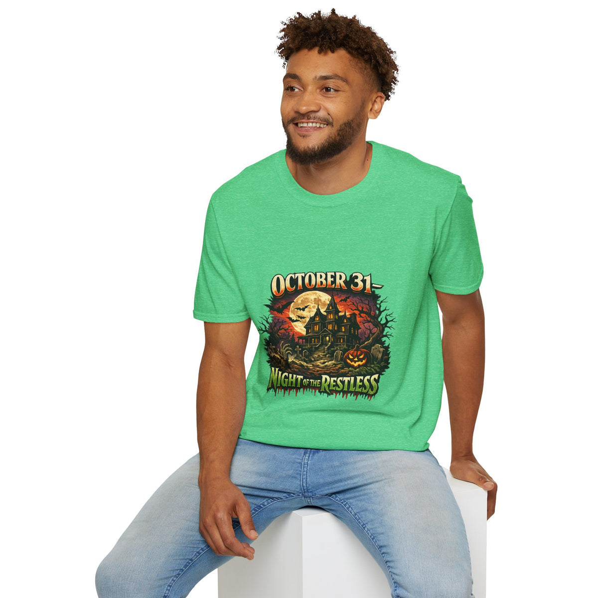 Halloween October 21 Unisex Softstyle T-Shirt