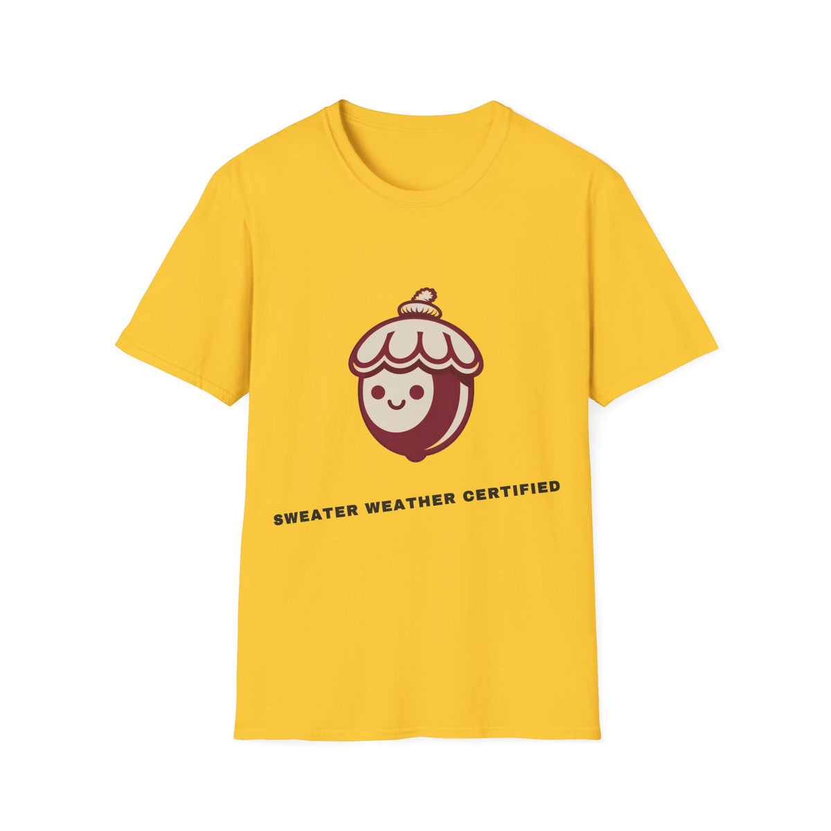 Beanie Buddy Graphic Tee — 'Sweater Weather Certified' Cute Winter Shirt - Trending Now - September 2026