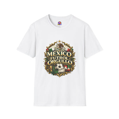 Mexico Fútbol Orgullo T-Shirt — Mexican Soccer Pride Graphic Tee