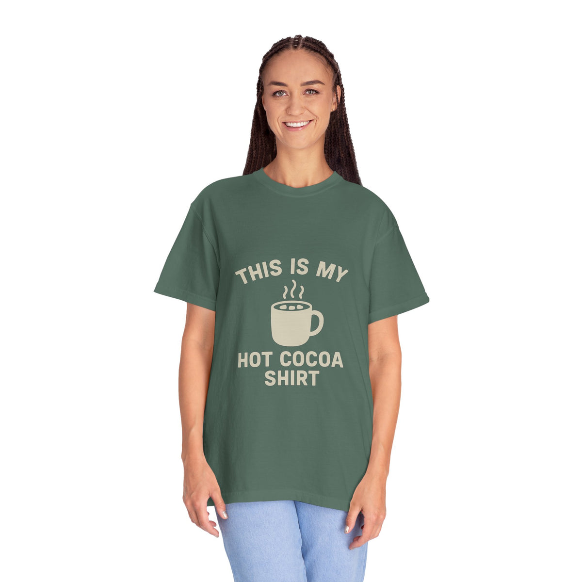 Hot Cocoa Shirt T-Shirt — "This Is My Hot Cocoa Shirt" Cozy Holiday Tee - Trending Now - October 2026