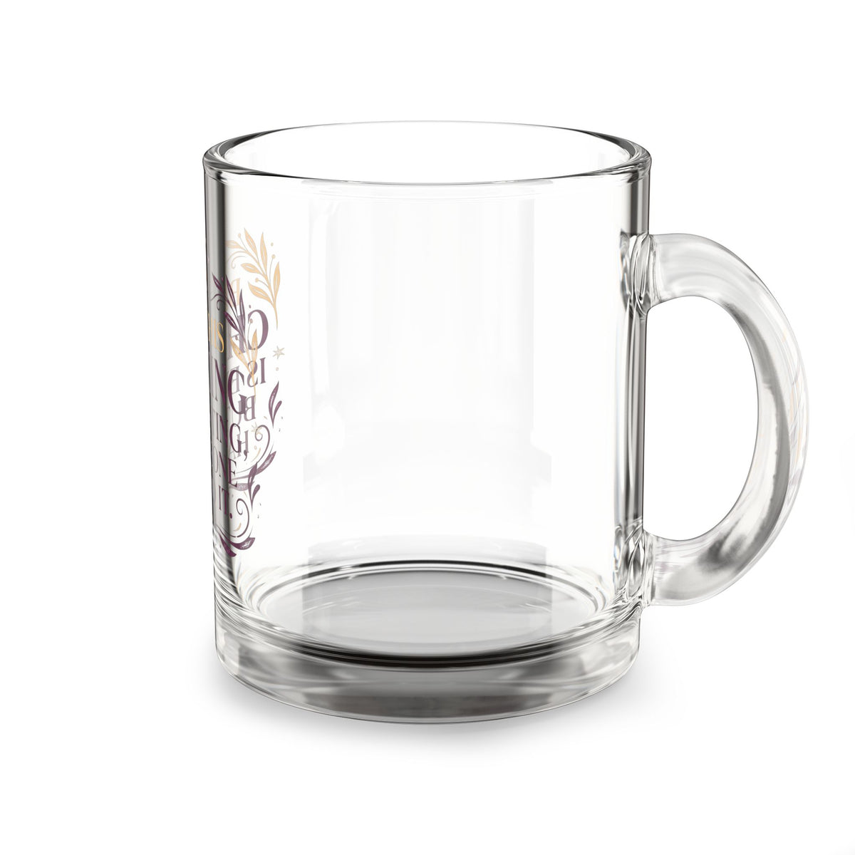 Libra Zodiac Glass Mug — “Being This Charming Is Exhausting” Zodiac Libra Coffee Cup