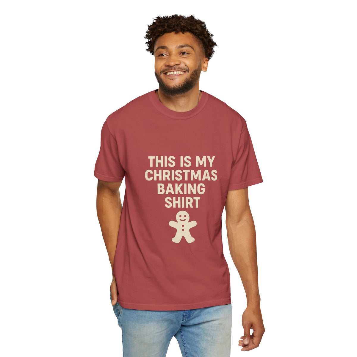 Christmas Baking Shirt — 'This Is My Christmas Baking Shirt' Tee with Gingerbread Graphic- Trending Now - October 2026