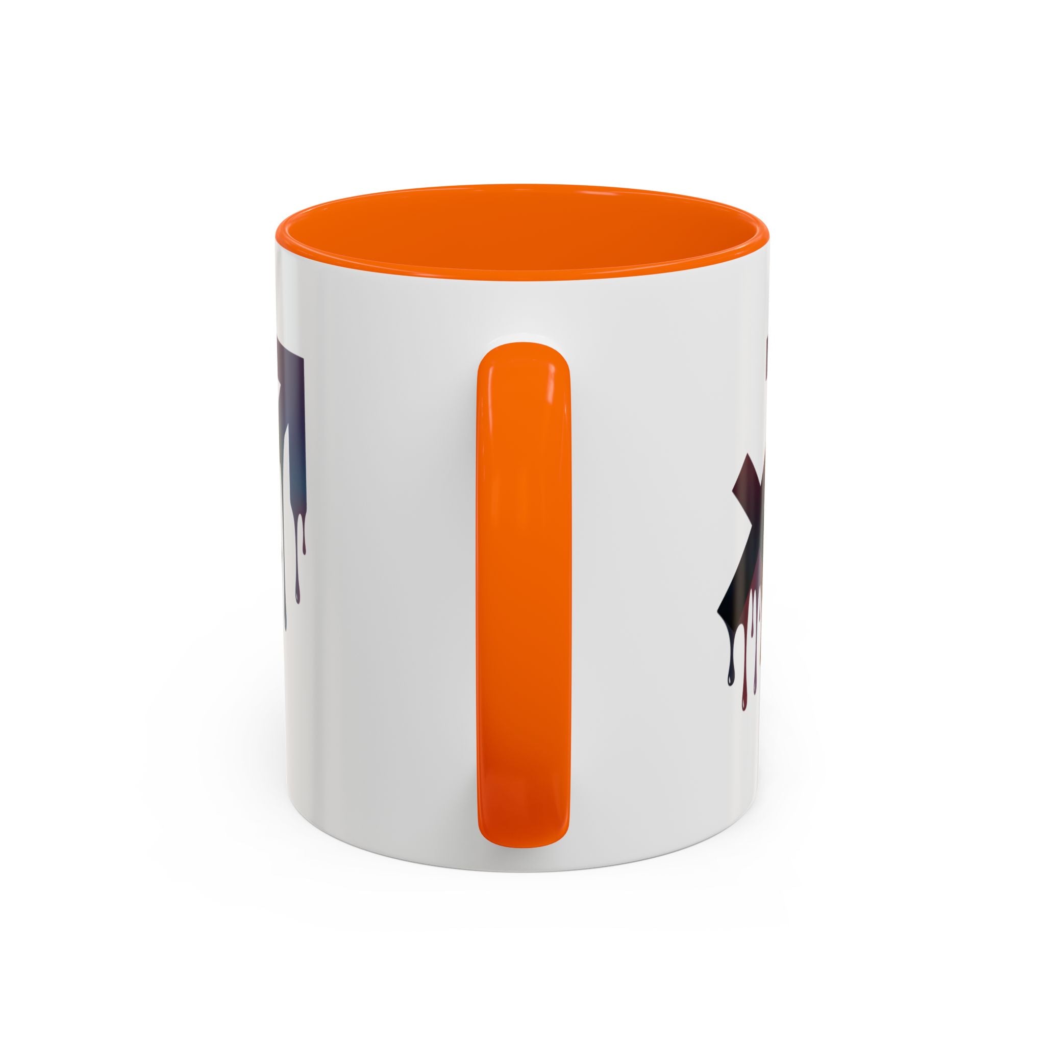 Sagittarius Drip Accent Coffee Mug — Zodiac Archer Horoscope Gift