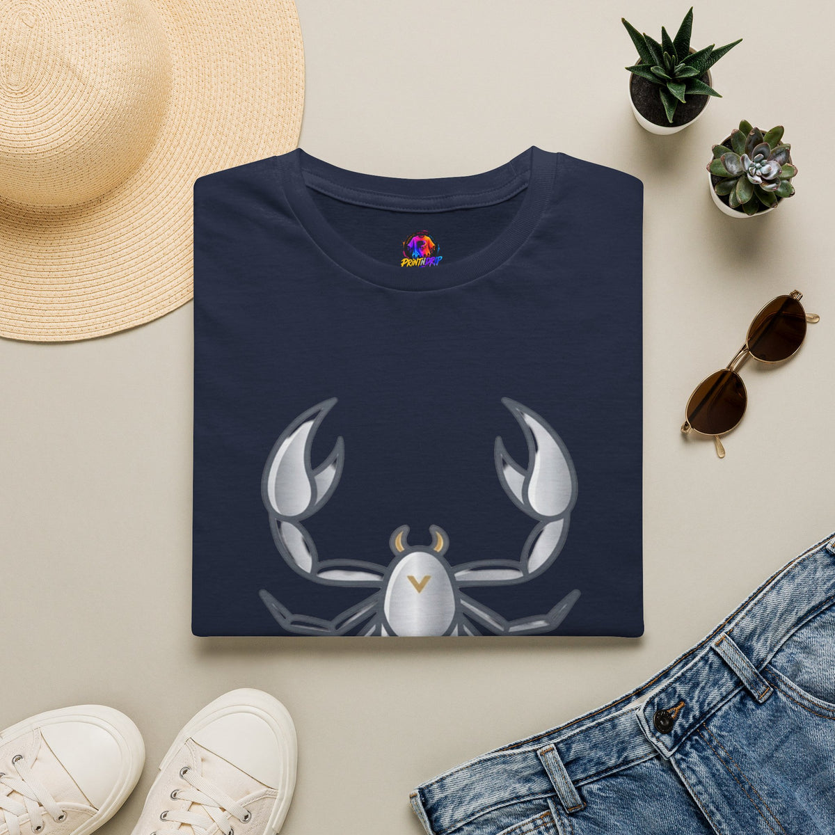Scorpio Scorpion T-Shirt — Zodiac Graphic Tee for Scorpio Season