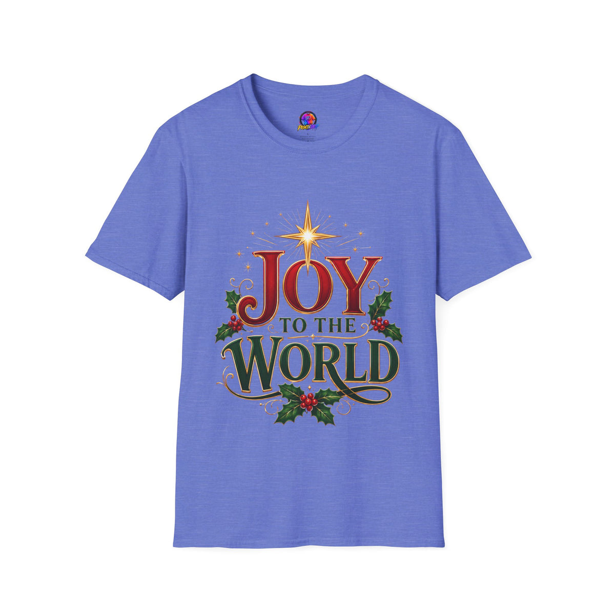 Joy to the World T-Shirt — Festive Christmas Holiday Tee