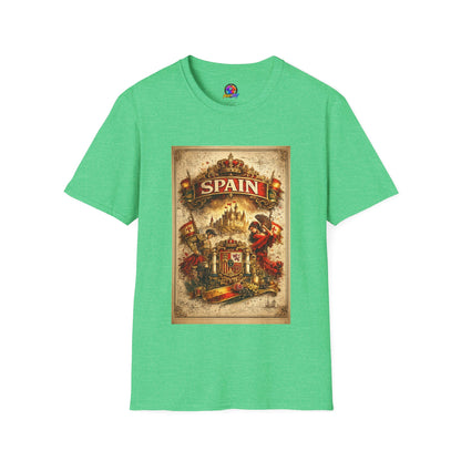 Spain Vintage Travel Graphic T‑Shirt — Retro Spanish Landmark Tee