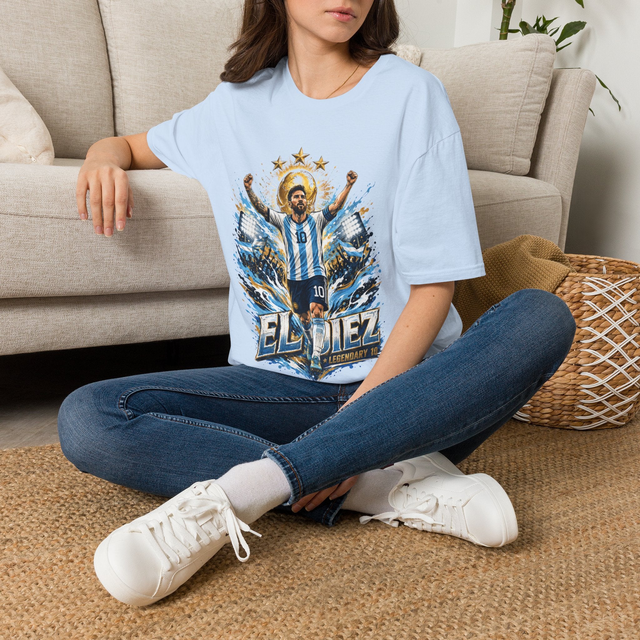 Argentina Soccer Legend 'El Diez' T‑Shirt