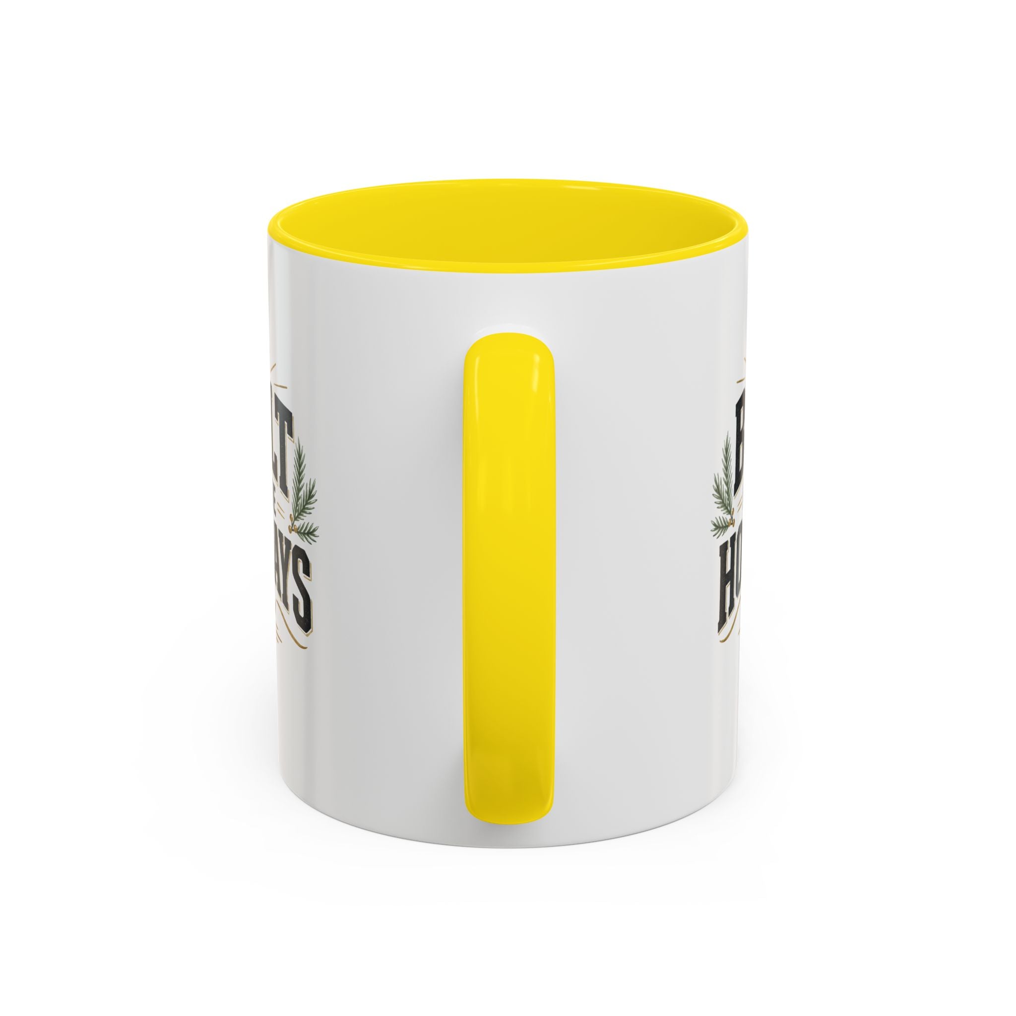 Christmas Built for the Holidays Accent Coffee Mug – Holiday Workshop Coffee Cup
