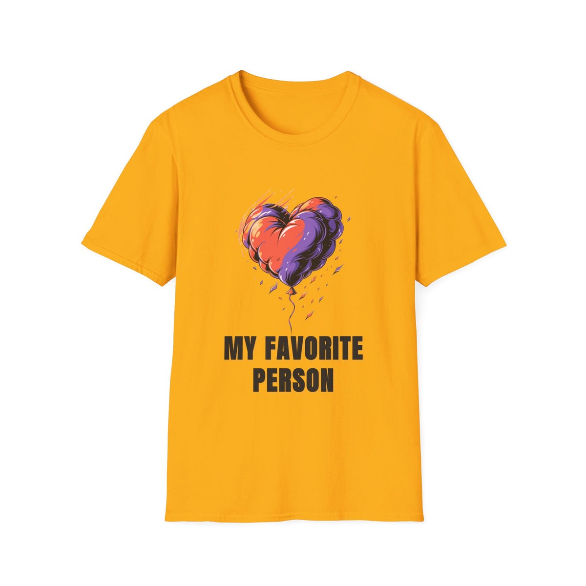Heart Graphic T-Shirt — "My Favorite Person" Casual Tee - Trending Now - August 2026