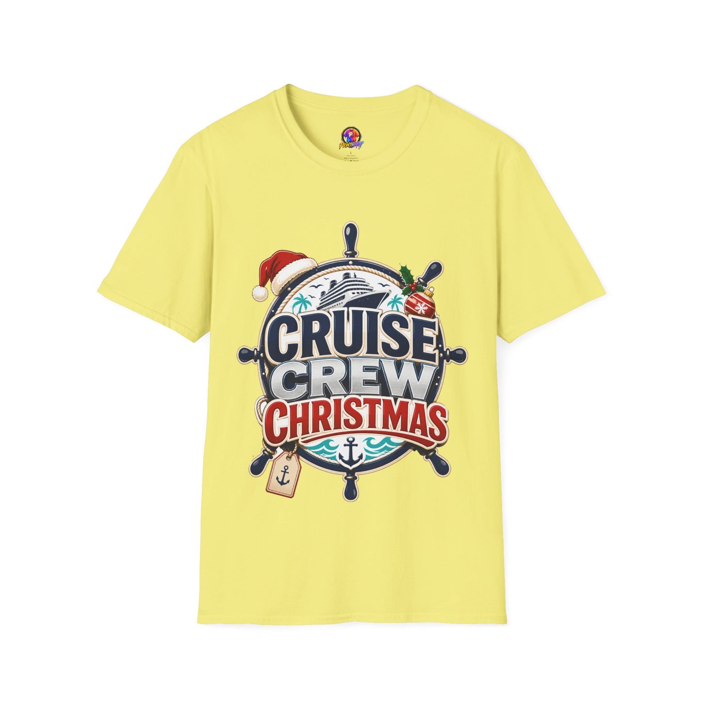 Cruise Crew Christmas T-Shirt — Holiday Cruise Vacation Tee
