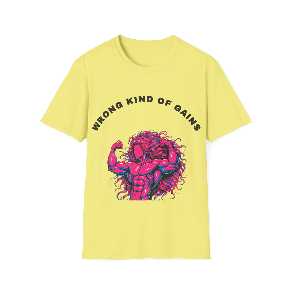 T-Shirt — "Wrong Kind of Gains" Muscle Monster Graphic Tee - Trending Now - September 2026