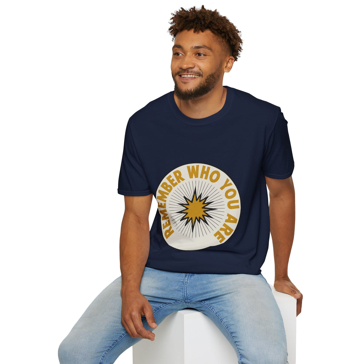 Remember Who You Are T-Shirt — Inspirational Retro Sunburst Tee - Trending Now - August 2026