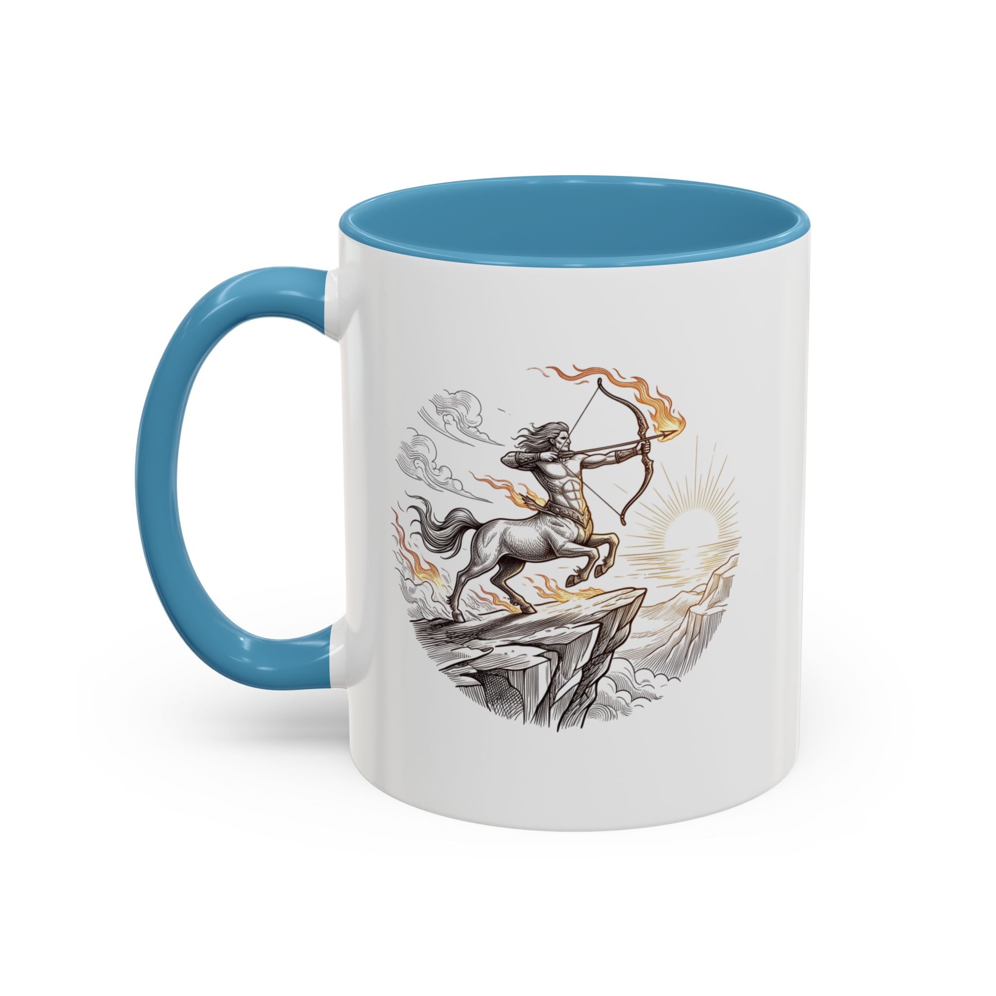 Centaur Archer Coffee Mug — Mythic Sagittarius Design Accent Mug