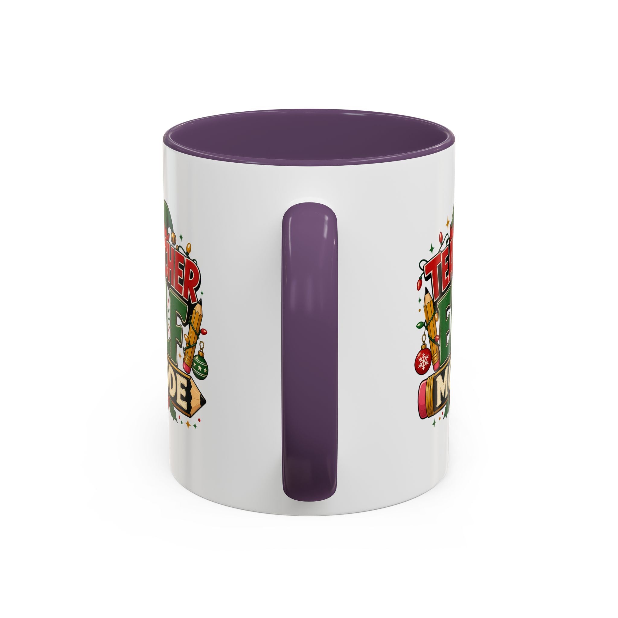 Teacher Elf Mode Coffee Mug — Christmas Teacher Holiday Gift