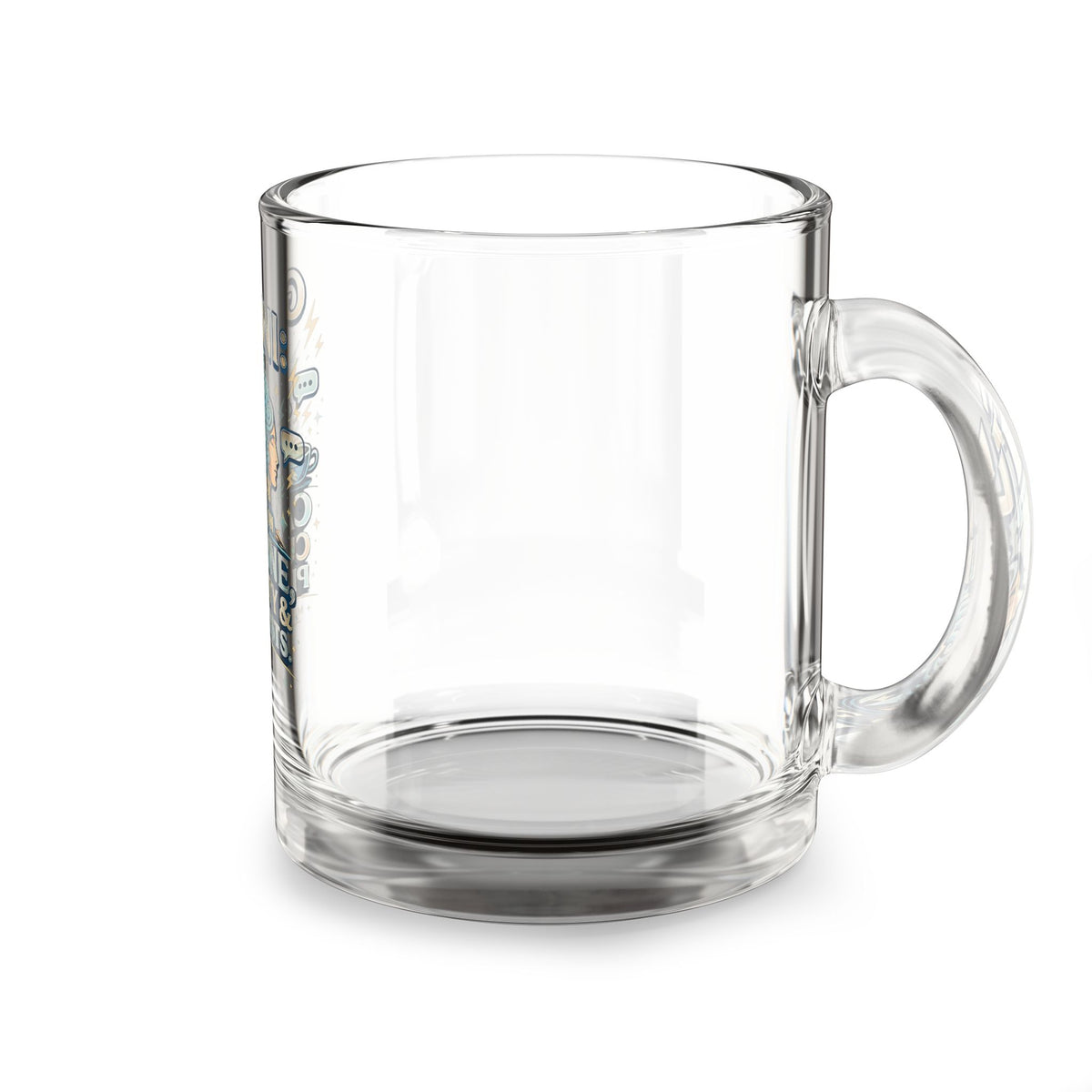 Gemini Glass Mug — "Running on Caffeine, Curiosity & Plot Twists" 10oz Zodiac Coffee Cup