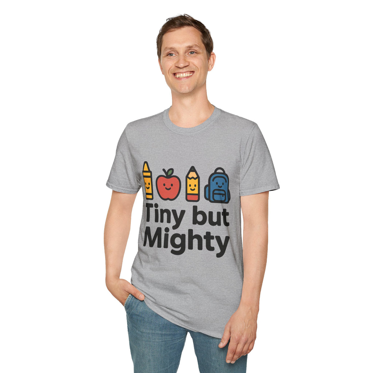 Cute School Supplies Graphic T‑Shirt — Pencil Apple Crayon Backpack Design - Trending Now - August 2026