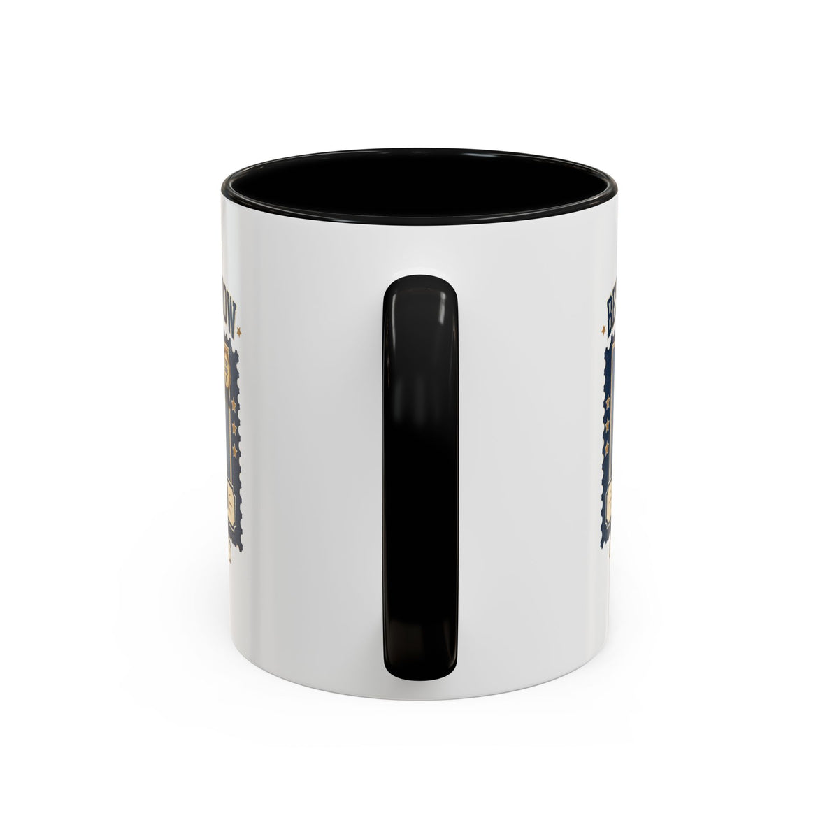 Milo Bailey Dog Dad Mom Best in Show Personalized Dog Photo Coffee Mug — 'Milo' Class of 2020 Accent Mug