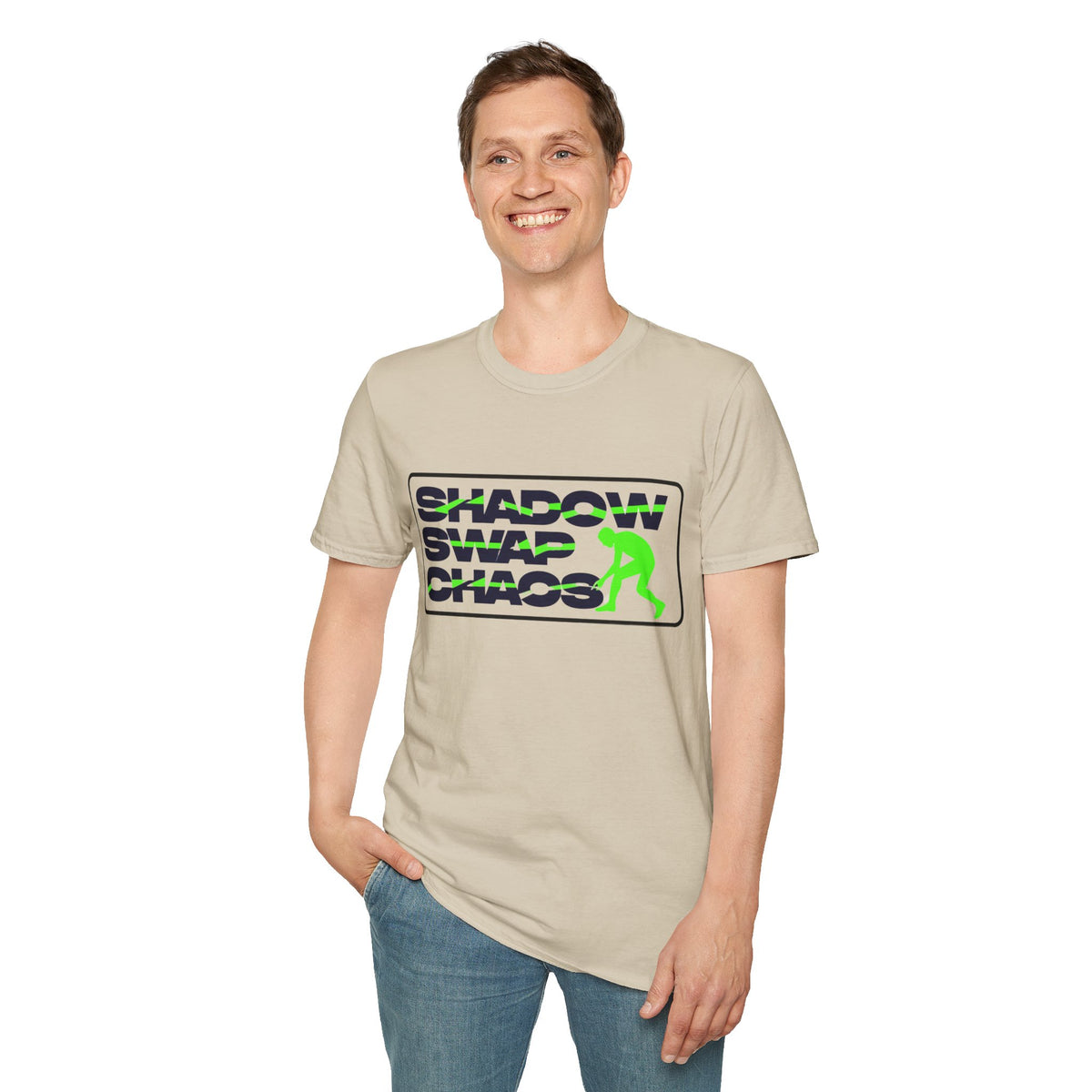 Shadow Swap Chaos T‑Shirt — Retro Neon Graphic Tee - Trending Now - August 2026