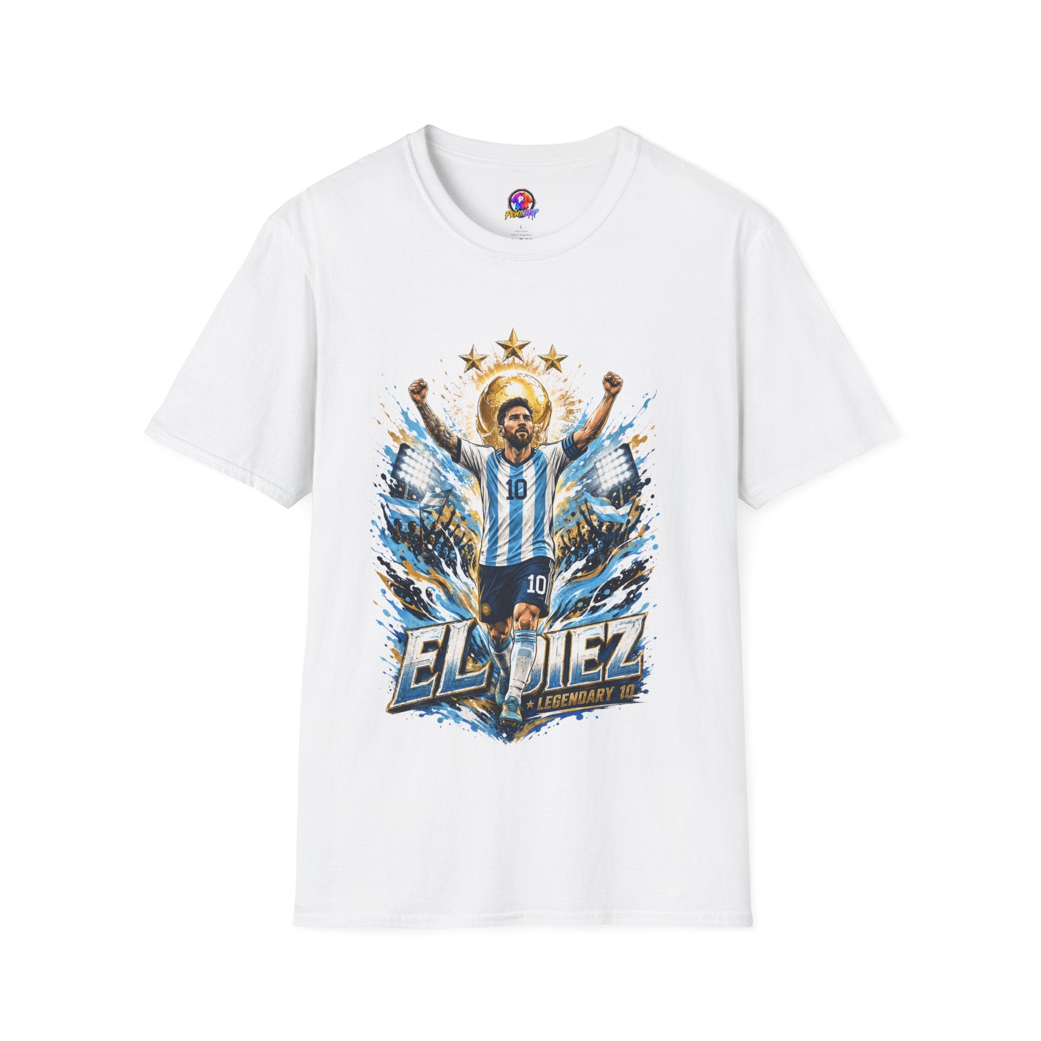 Argentina Soccer Legend 'El Diez' T‑Shirt