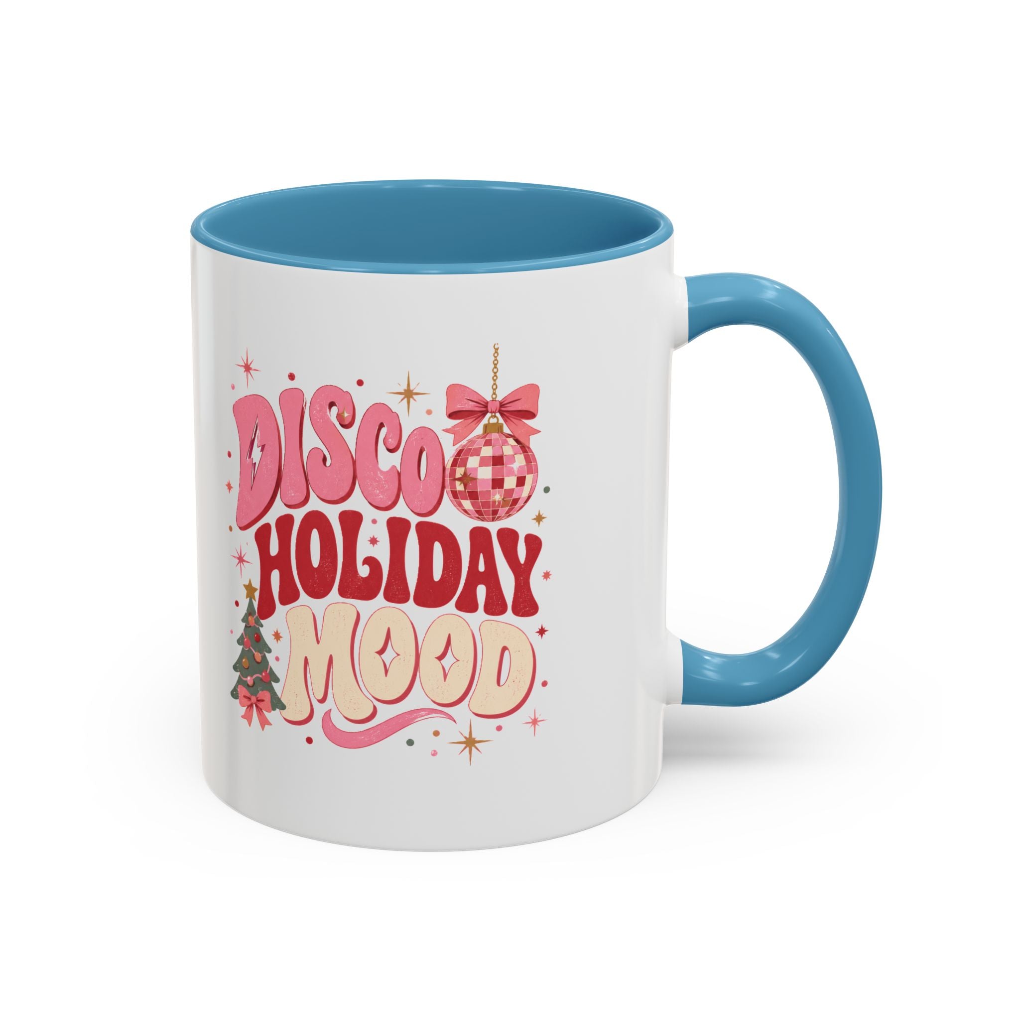 Modern Day Christmas Disco Holiday Mood Coffee Mug