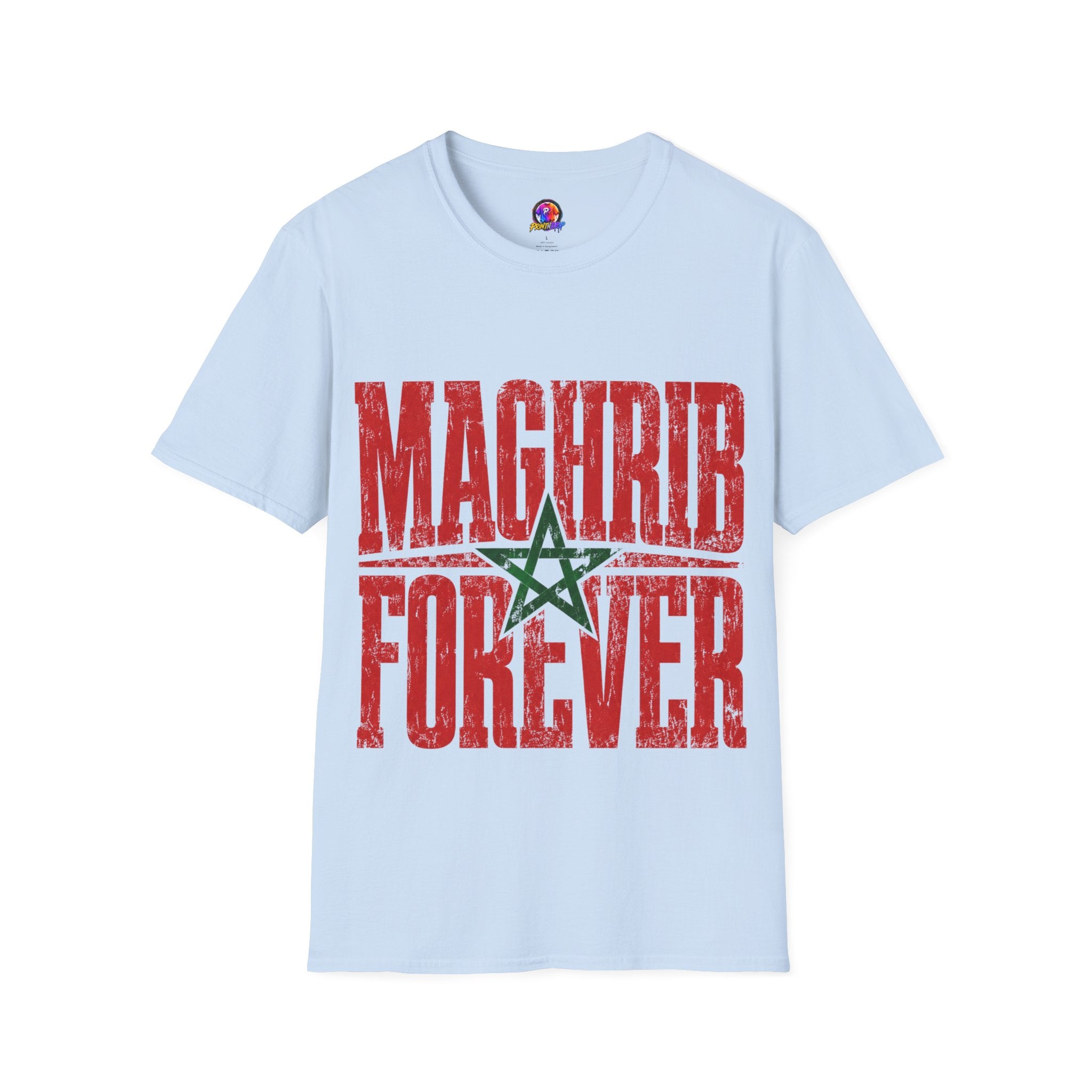 Morocco T-Shirt — Maghrib Forever Moroccan Flag Graphic Tee