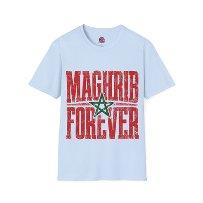 Morocco T-Shirt — Maghrib Forever Moroccan Flag Graphic Tee