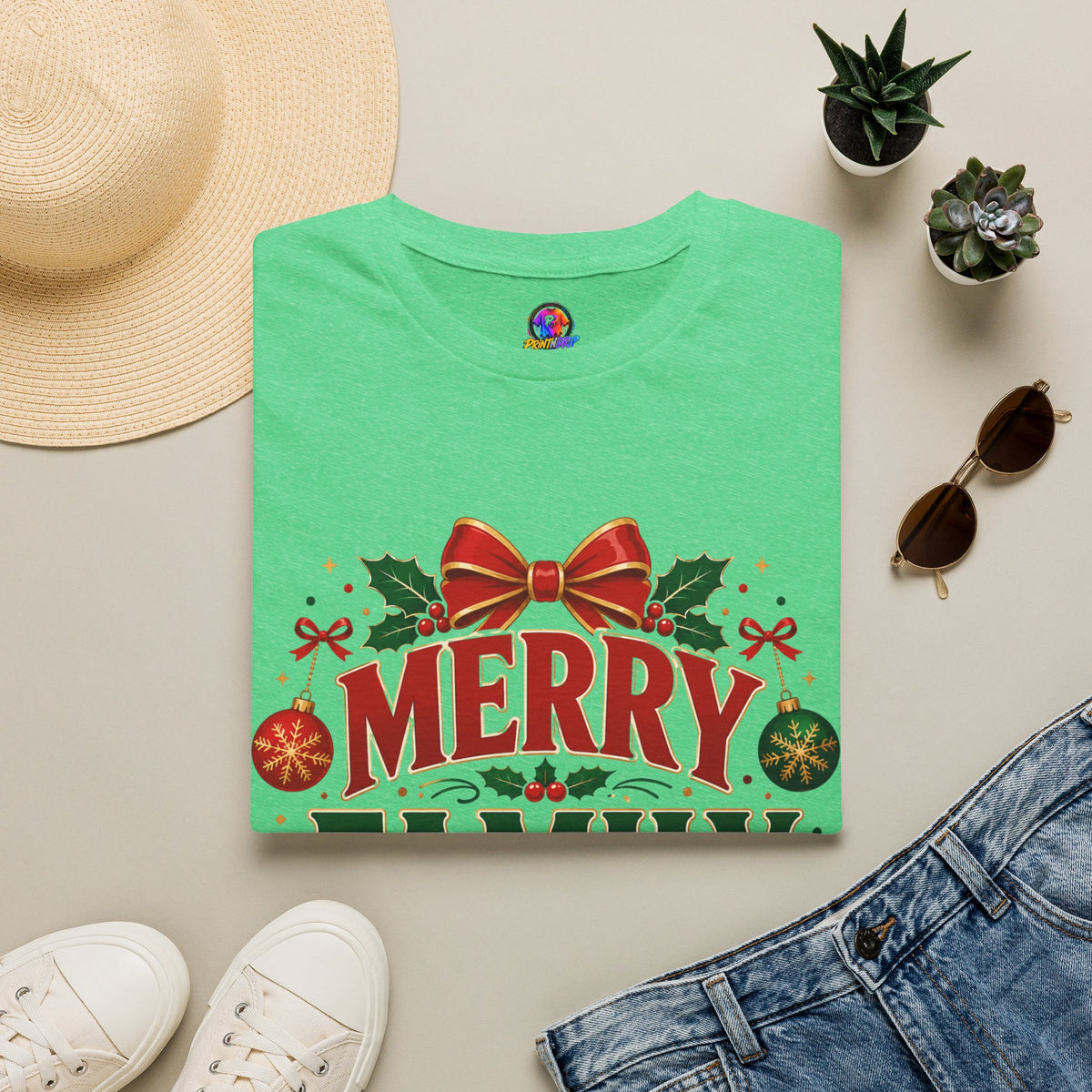 Merry Family Club Christmas T-Shirt