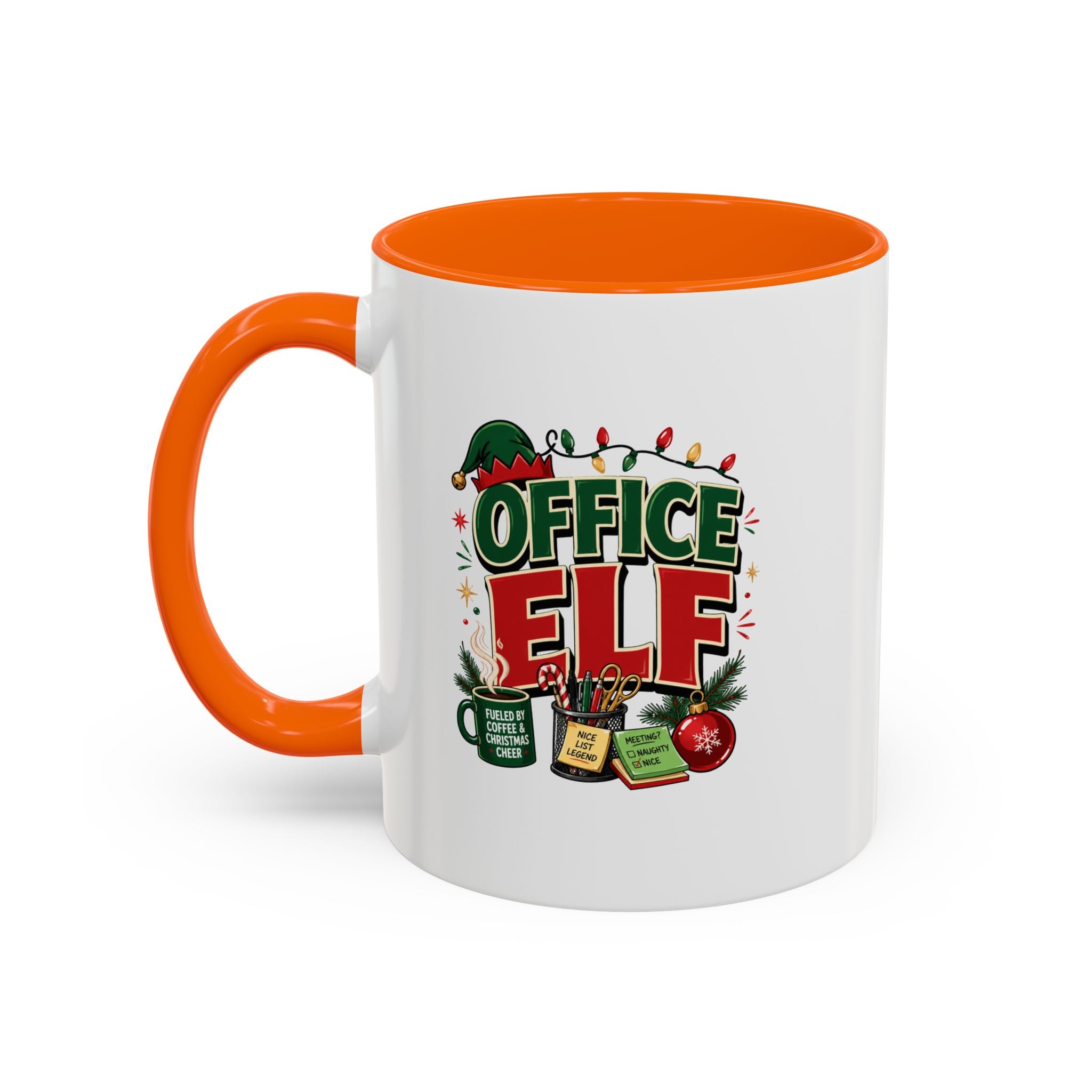 Accent Coffee Mug Office Elf
