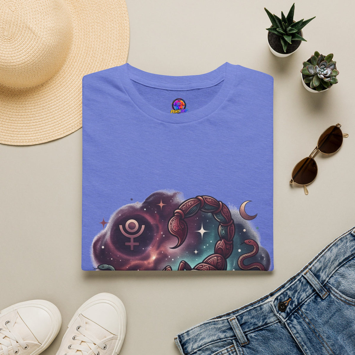 Scorpio Constellation T-Shirt — Cosmic Scorpion Zodiac Tee