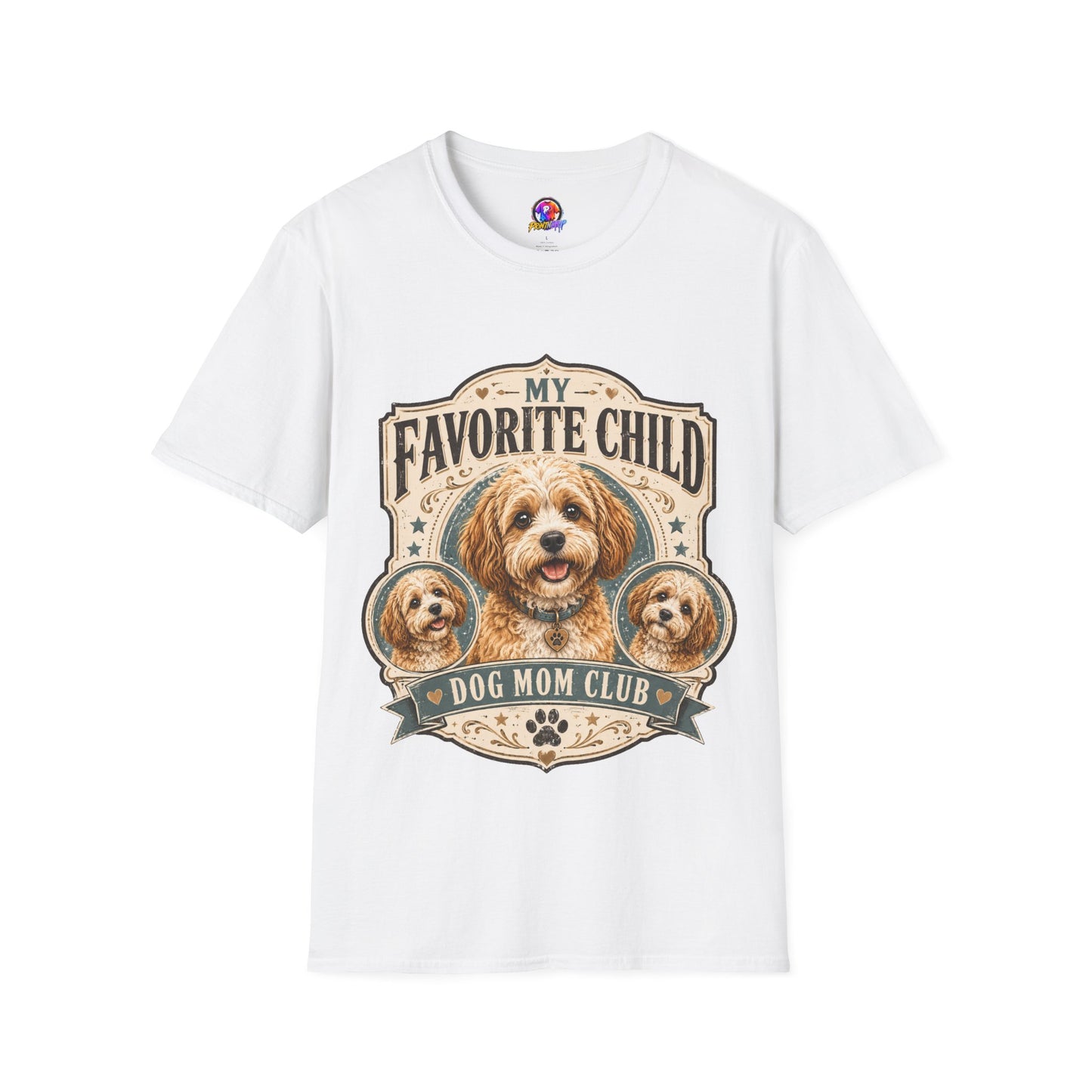 My Favorite Child Dog Mom Club T-Shirt — Cute Puppy Pet Lover Tee