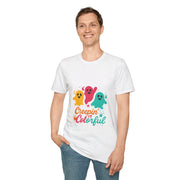 Colorful Creepin' Ghosts Tee — Cute Halloween Shirt - Trending Now - October 2026