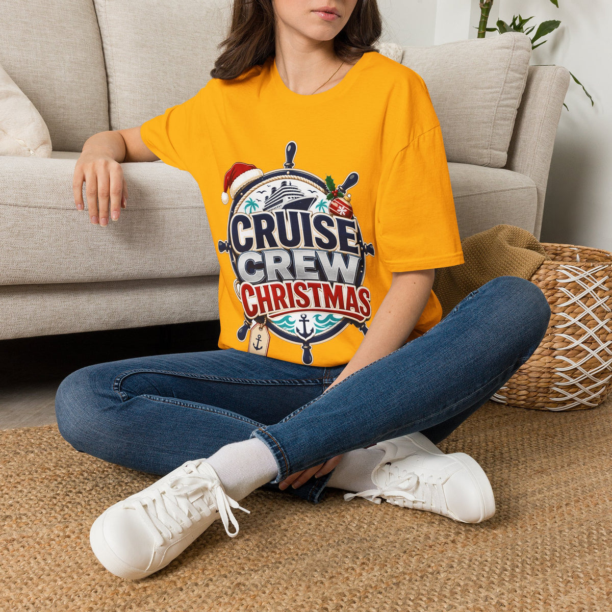 Cruise Crew Christmas T-Shirt — Holiday Cruise Vacation Tee