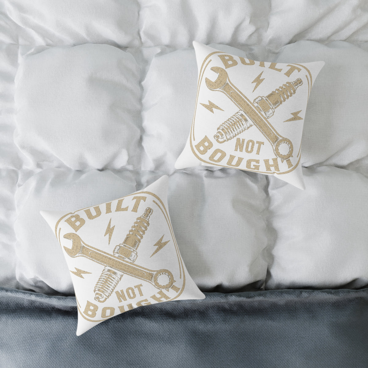 Square Poly Canvas Pillow