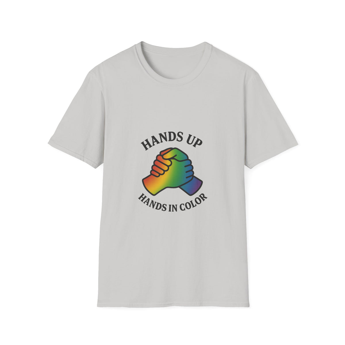 Hands Up Rainbow Hands in Color T-Shirt - Trending Now - October 2026
