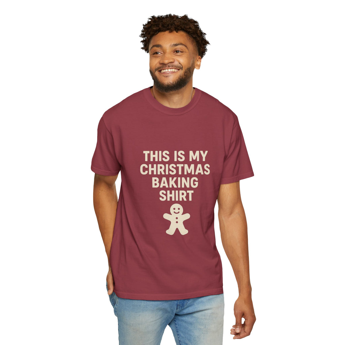 Christmas Baking Shirt — 'This Is My Christmas Baking Shirt' Tee with Gingerbread Graphic- Trending Now - October 2026
