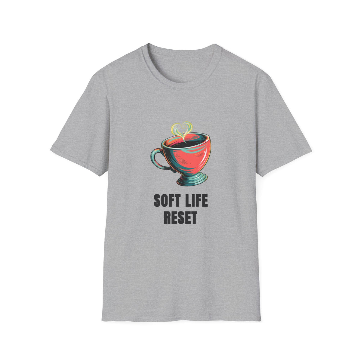 Soft Life Reset T‑Shirt — Coffee Cup Graphic Tee - Trending Now - August 2026