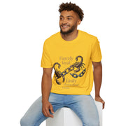 Scorpio T-Shirt — Fiercely Loyal, Easily Detached Zodiac Tee
