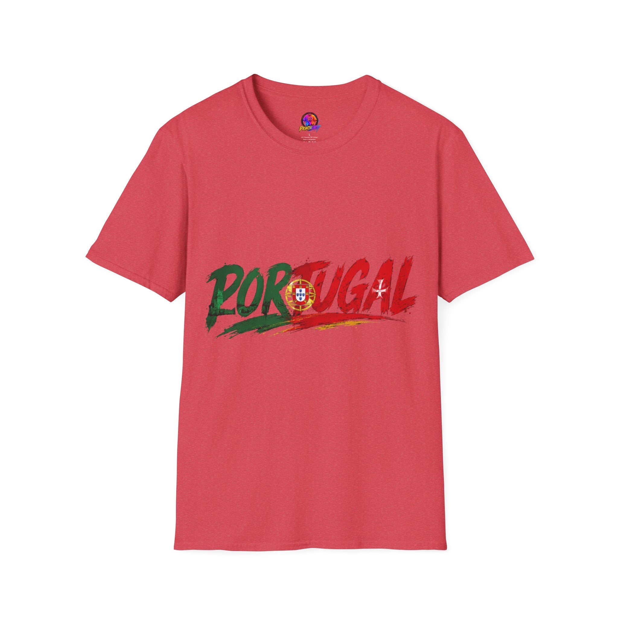 Portugal Flag Script T-Shirt — Portuguese Pride Tee