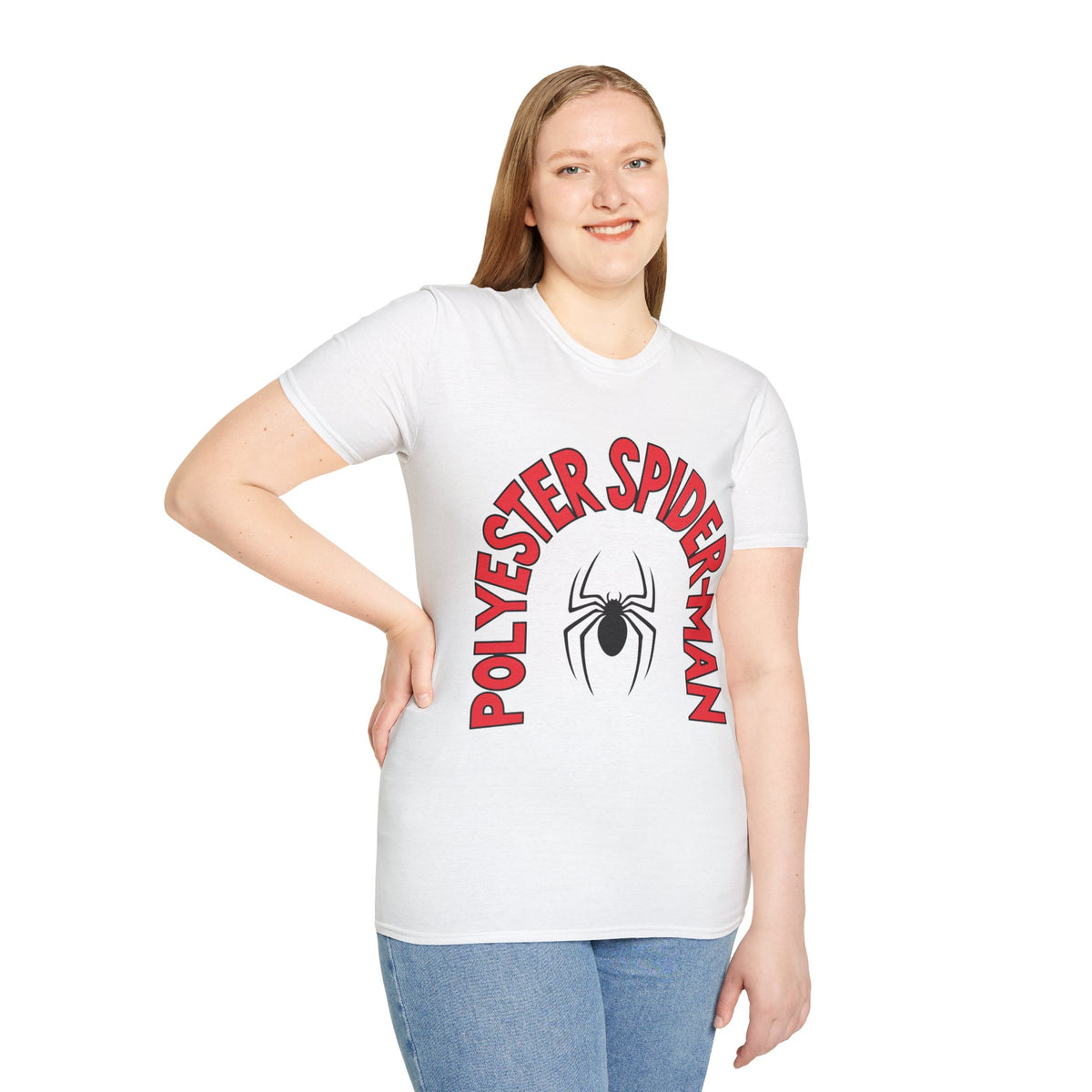 Spider Graphic T-Shirt — "Polyester Spiderman" Retro Spider Logo Tee - Trending Now - August 2026