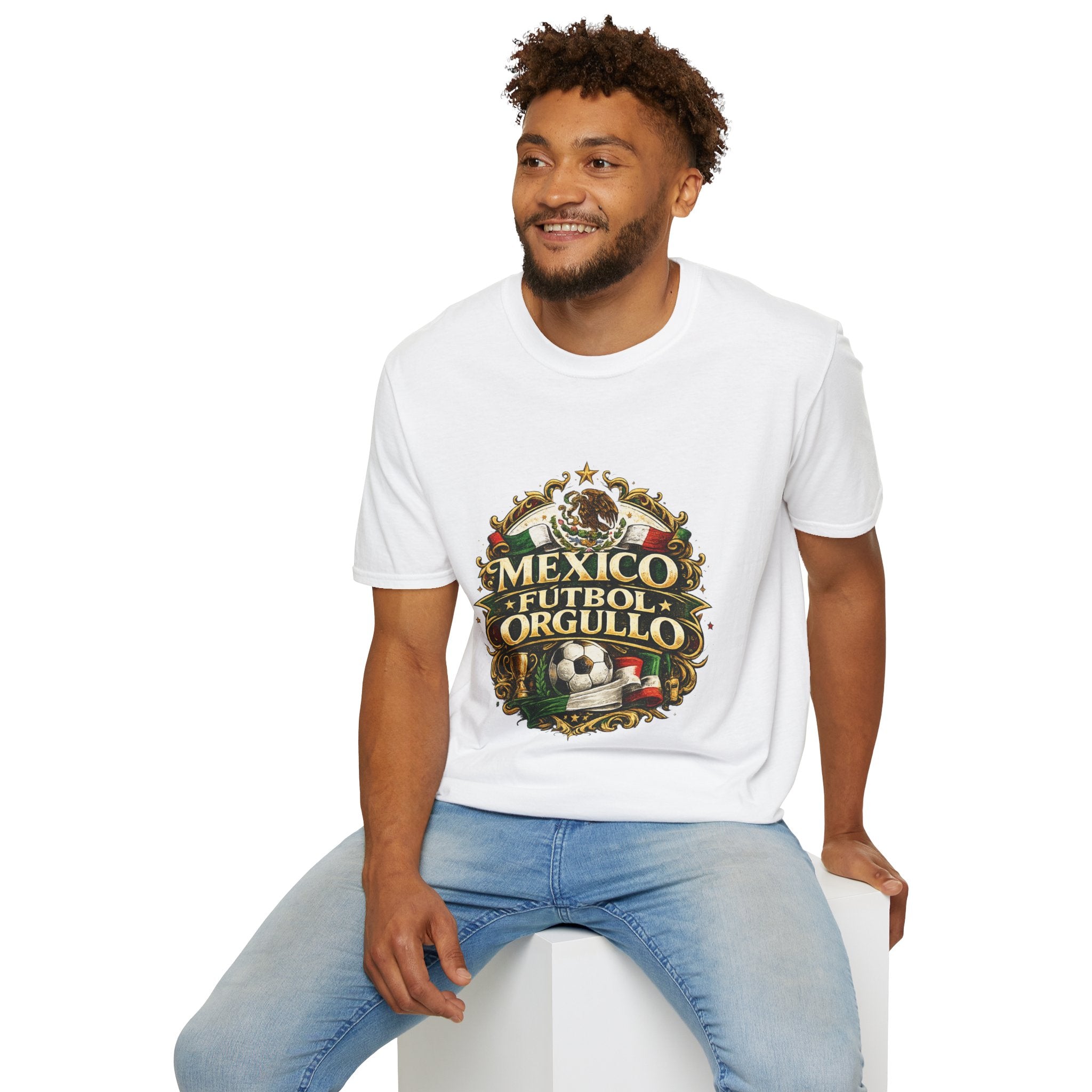 Mexico Fútbol Orgullo T-Shirt — Mexican Soccer Pride Graphic Tee